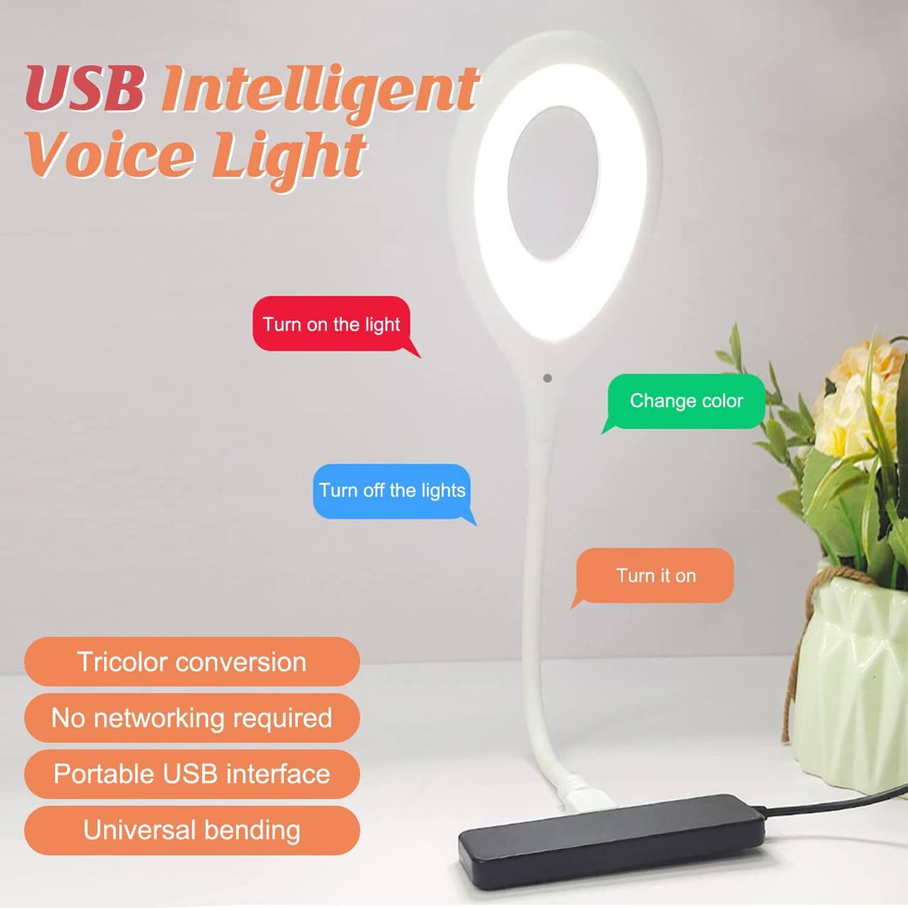 Stay Bright: USB Rechargeable Clip-On LED Lamp for Study & Work