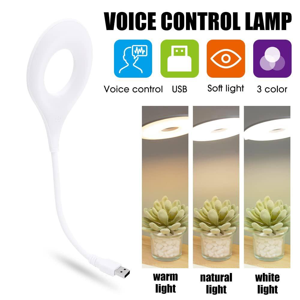 Stay Bright: USB Rechargeable Clip-On LED Lamp for Study & Work