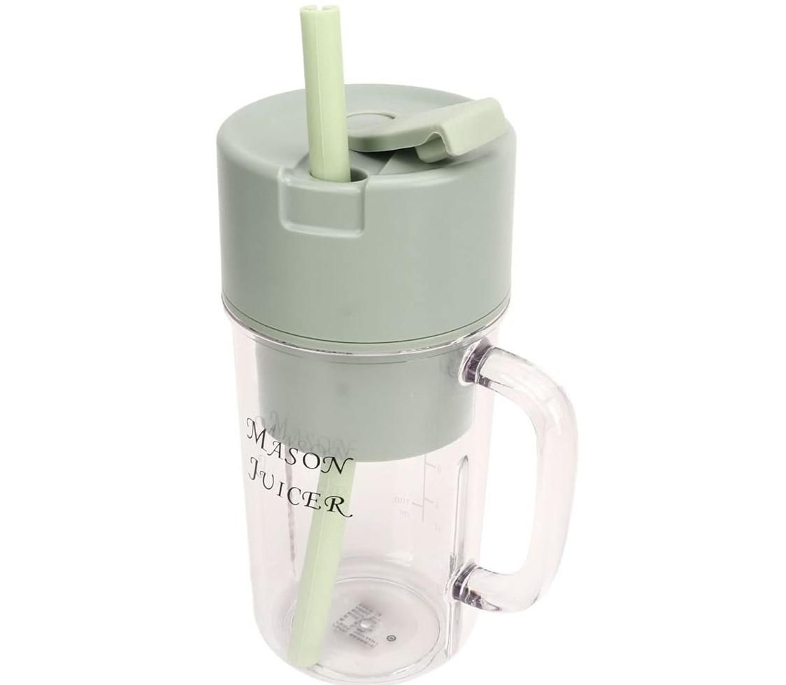 USB Rechargeable Mini Blender (350ml) – 6 Blades for Smoothies & Shakes